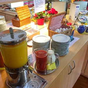 Frühstücksbuffet Pension Blechleppel