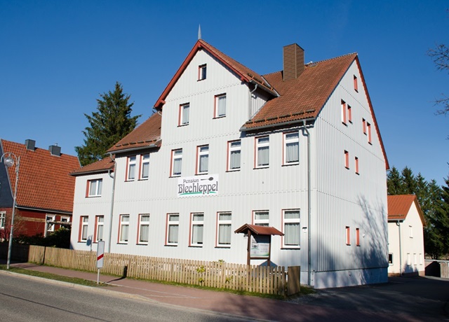 Hausansicht Pension Blechleppel